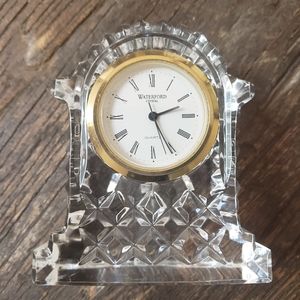 Waterford crystal clock